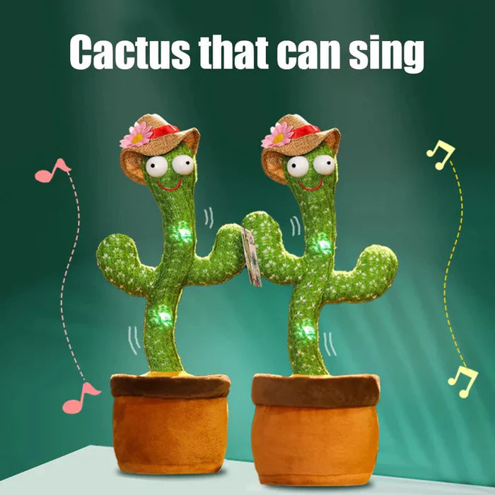 Cute Dancing and Talking Cactus Toy - image 6