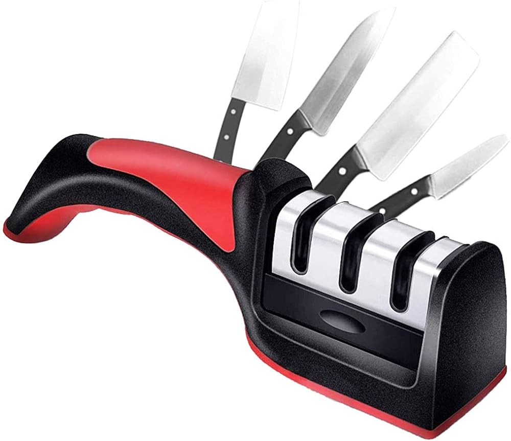 Adjustable 4 in 1 Manual Knives and Scissor Sharpener - image 7