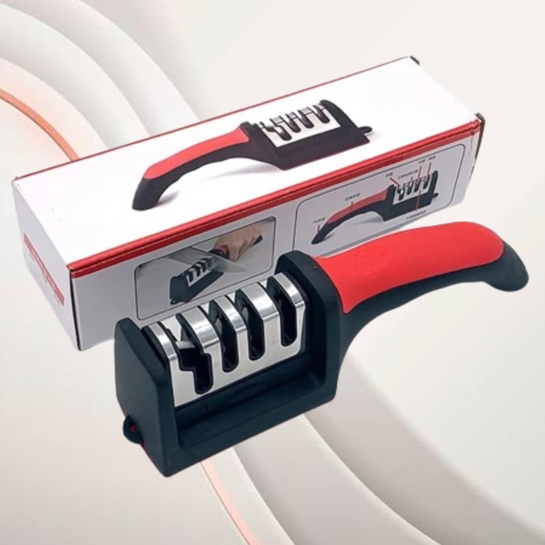 Adjustable 4 in 1 Manual Knives and Scissor Sharpener - image 5