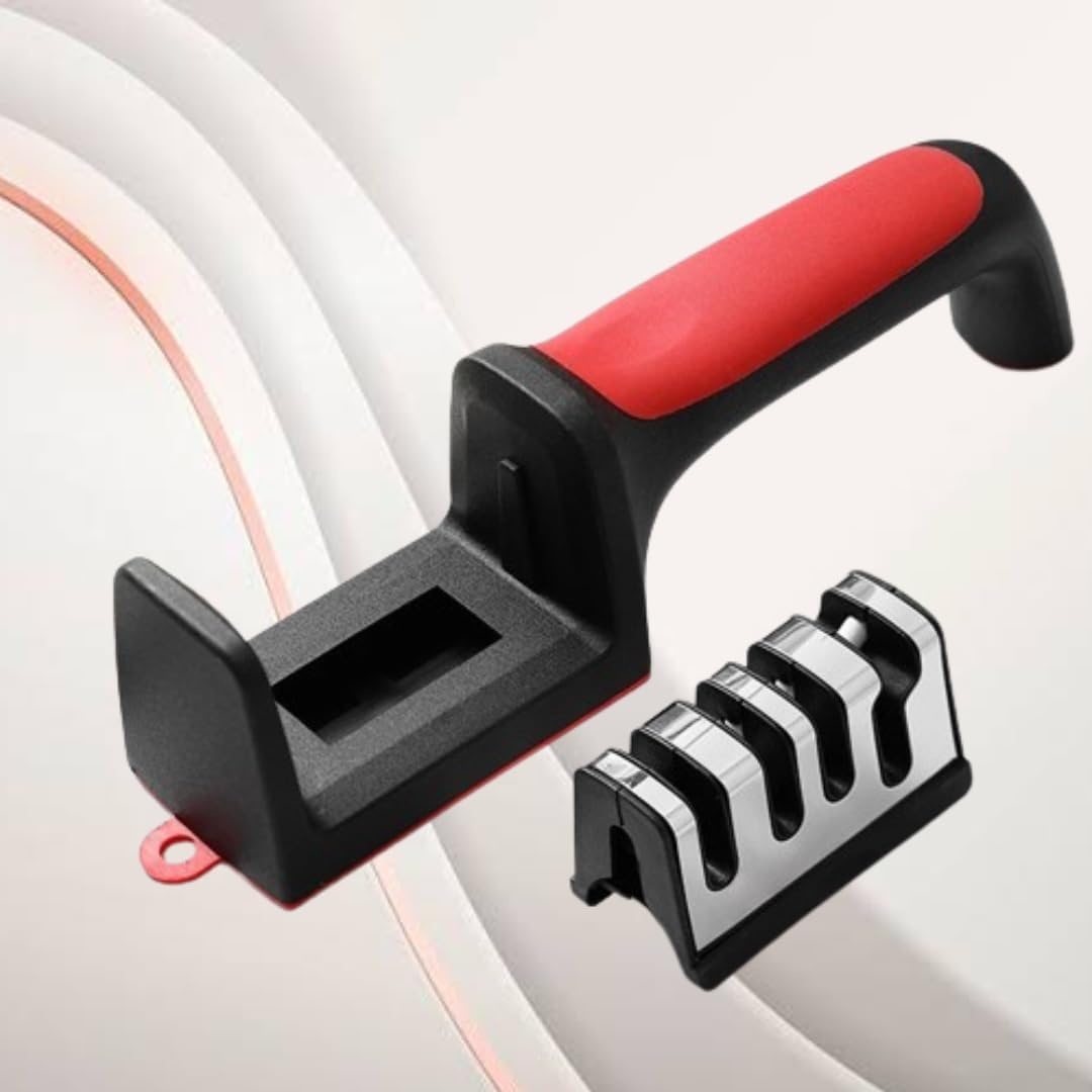 Adjustable 4 in 1 Manual Knives and Scissor Sharpener - image 4
