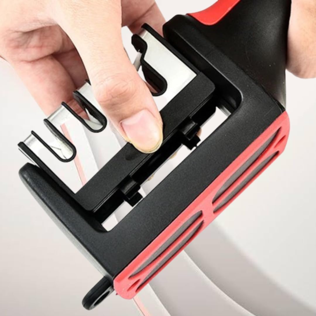 Adjustable 4 in 1 Manual Knives and Scissor Sharpener - image 3