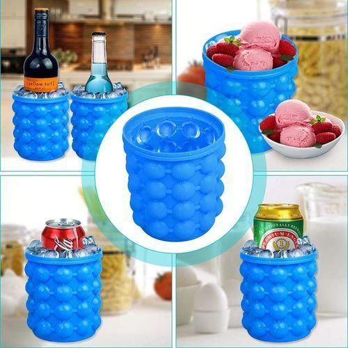 2 in 1 Large Silicone Ice Cube Maker - image 3