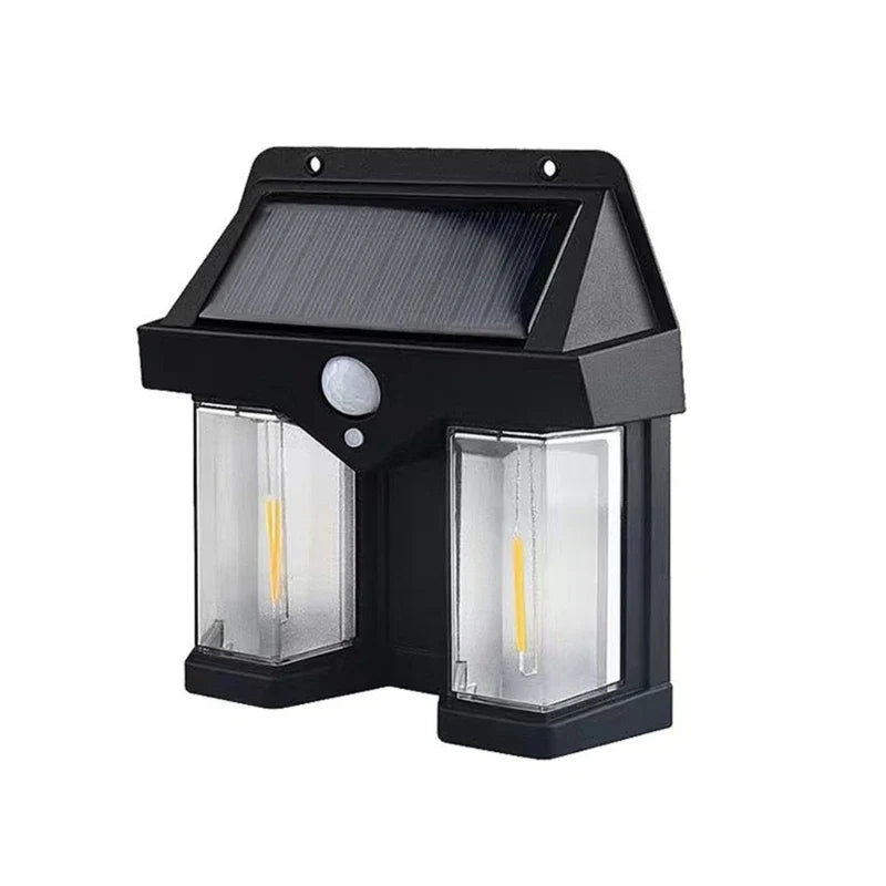 Human Body Induction Light Solar Senser Light Operated Outdoor Wall Lamps Home Decorative Wall Lamp
