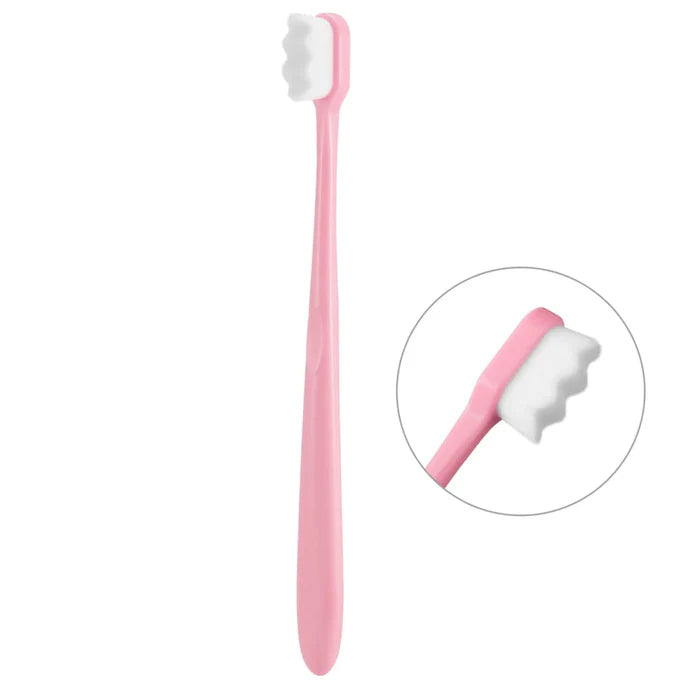 Extra Soft Toothbrush , Ultra Soft-bristled Adult Toothbrush Micro-Nano 20000 Floss Bristle - image 8