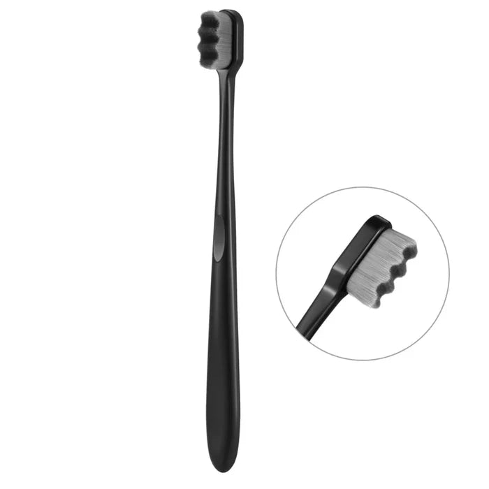 Extra Soft Toothbrush , Ultra Soft-bristled Adult Toothbrush Micro-Nano 20000 Floss Bristle - image 5