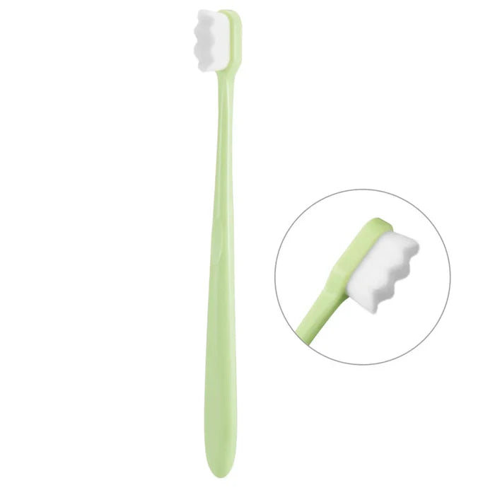 Extra Soft Toothbrush , Ultra Soft-bristled Adult Toothbrush Micro-Nano 20000 Floss Bristle - image 4