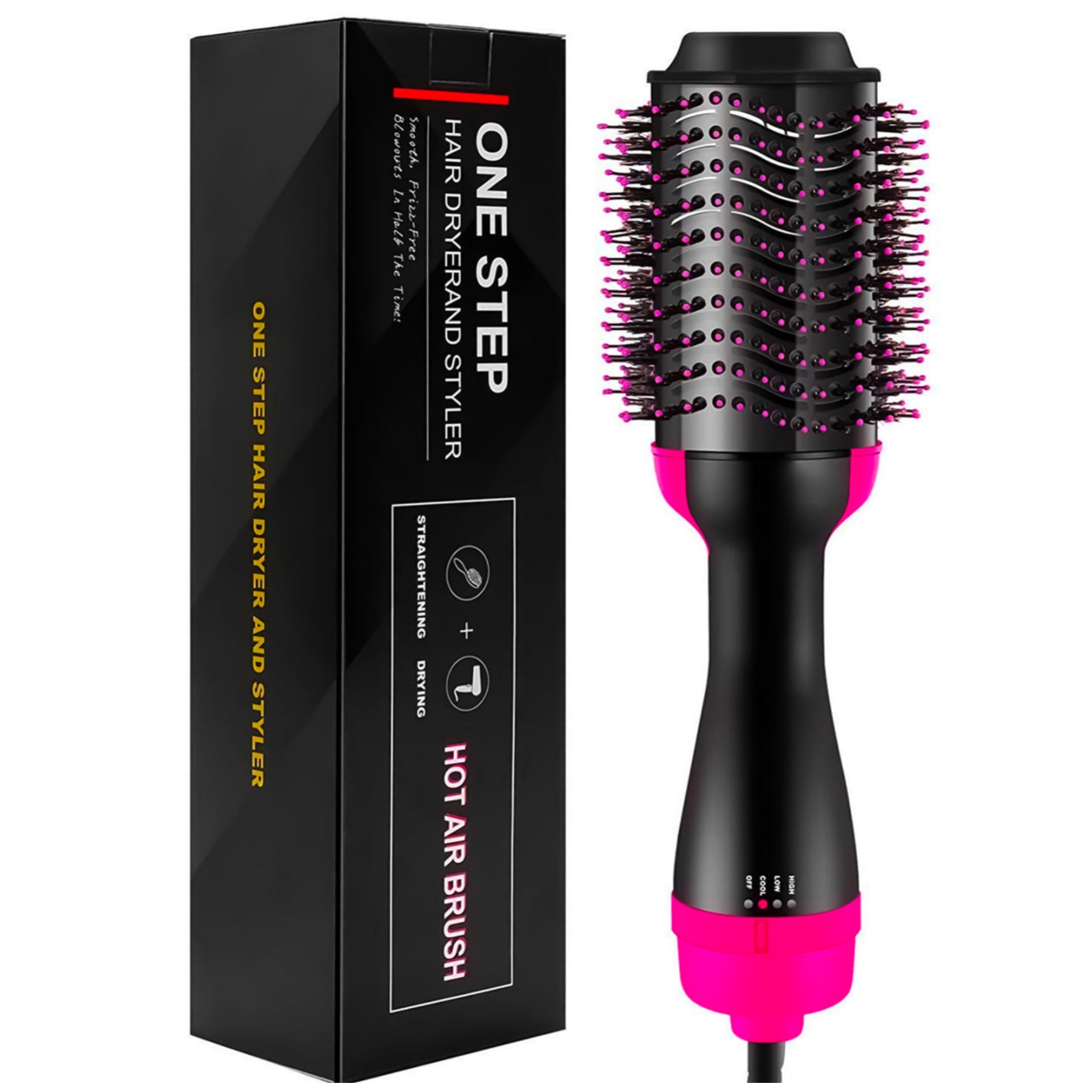 Hot Air Brush for Hair Blow Dryer Volumizer Straightening & Styling