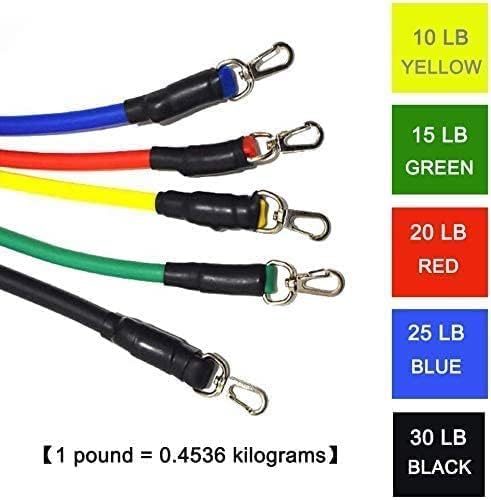 Resistance Bands Set, for Training,Home Workouts 11PCS Set