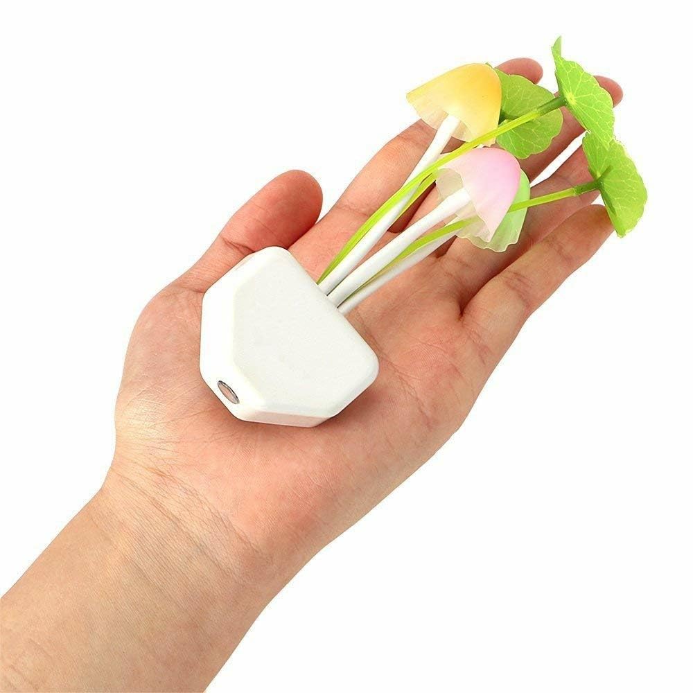 Mushroom Shape LED Magic Night Lamp with Automatic Off/On Smart Sensor