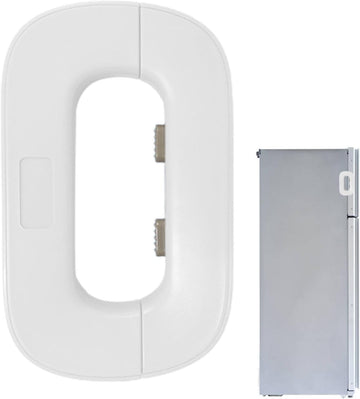 Refrigerator Door Lock Prevent Children from Opening Easy to Use and Install Without Tools or Drill