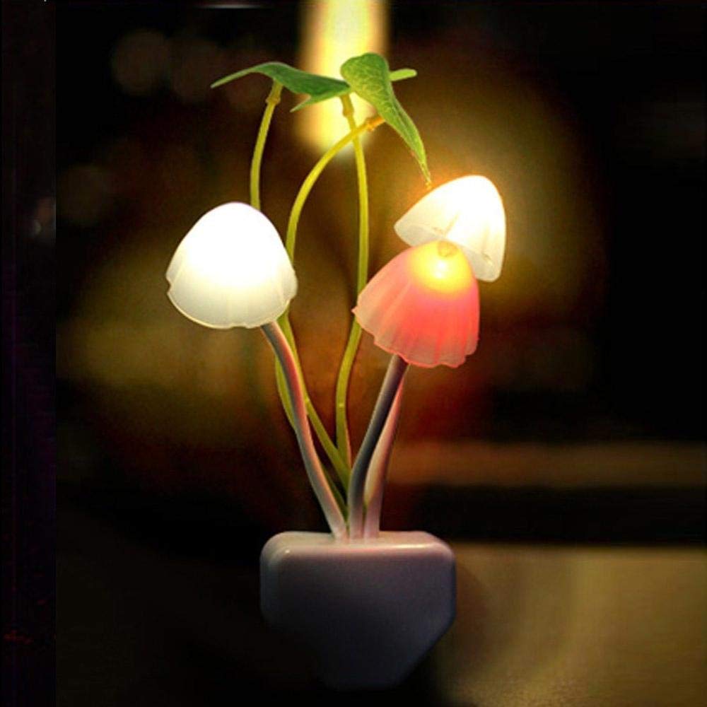 Mushroom Shape LED Magic Night Lamp with Automatic Off/On Smart Sensor