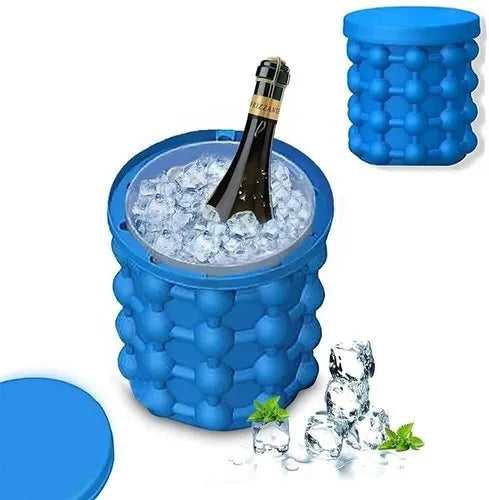 2 in 1 Large Silicone Ice Cube Maker - image 2