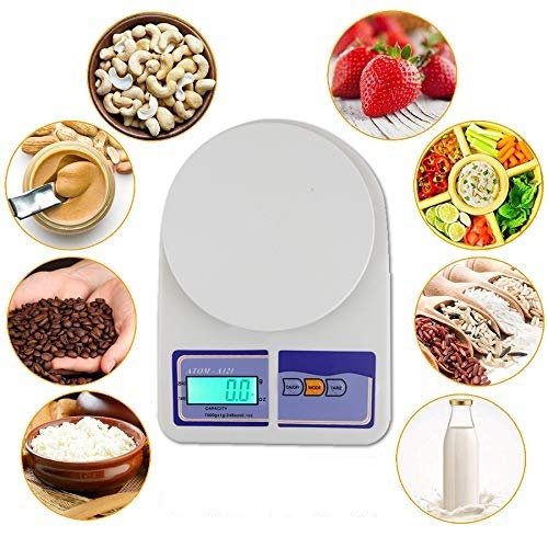 Multipurpose Portable Electronic Digital Weight Machine (10 Kg - with Back Light)