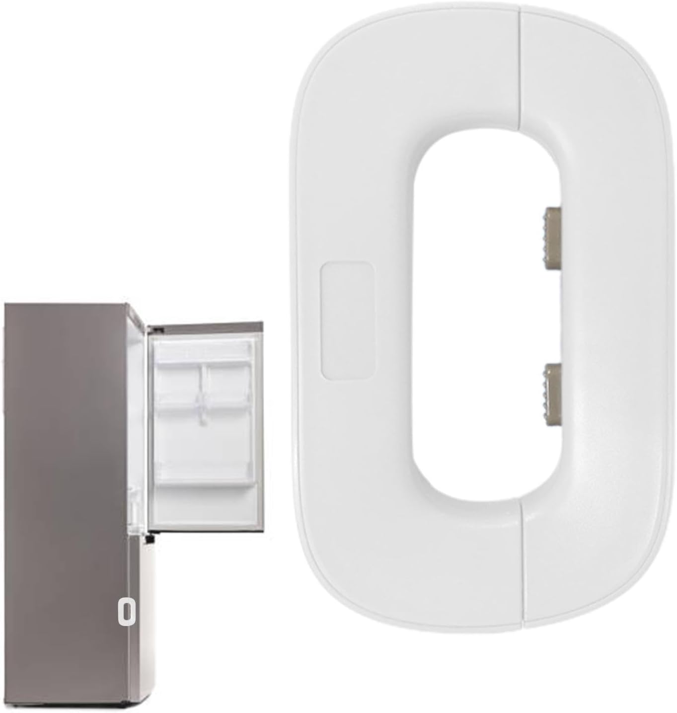 Refrigerator Door Lock Prevent Children from Opening Easy to Use and Install Without Tools or Drill - image 6