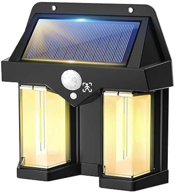 Human Body Induction Light Solar Senser Light Operated Outdoor Wall Lamps Home Decorative Wall Lamp