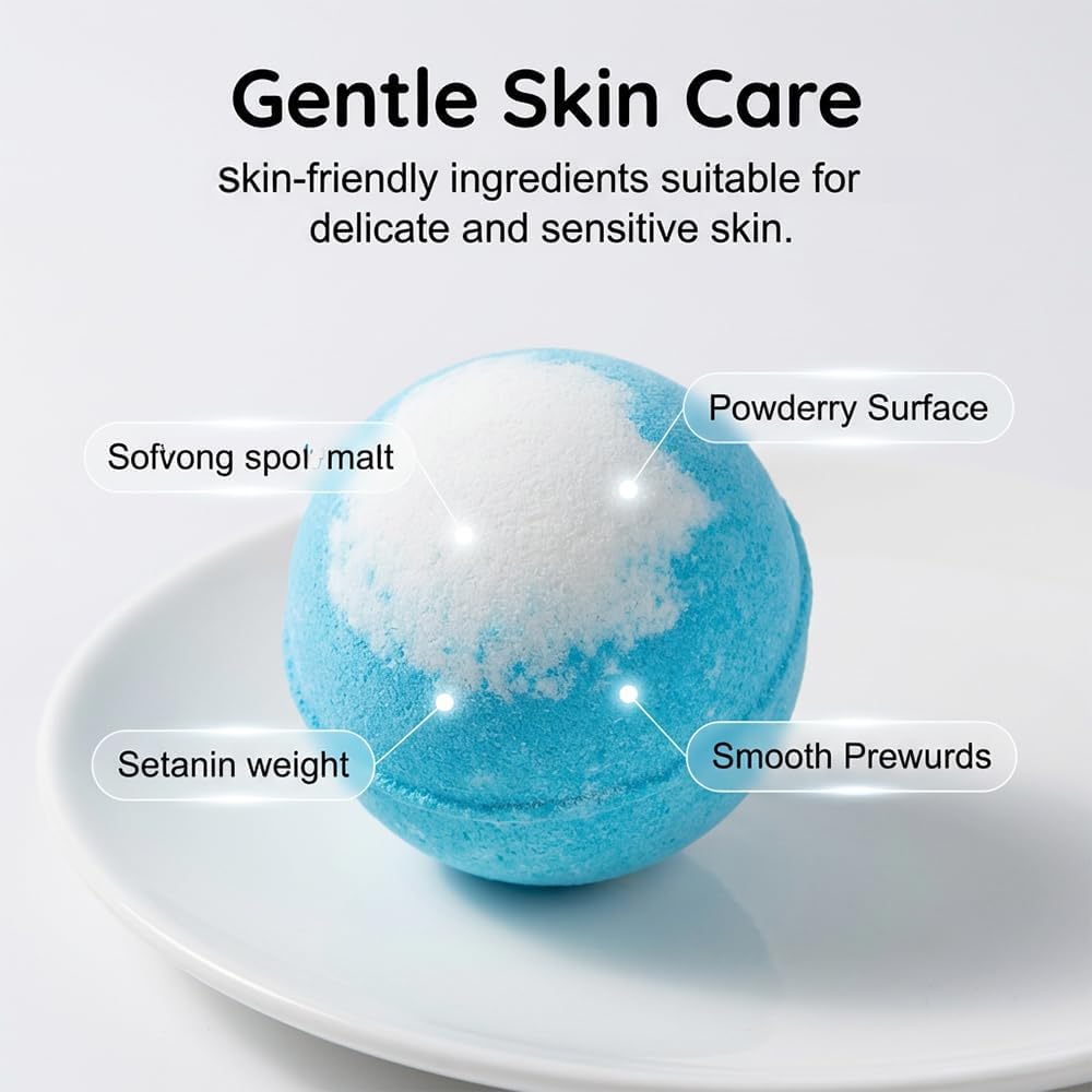 Bath Bombs with Surprise Spring Inside
