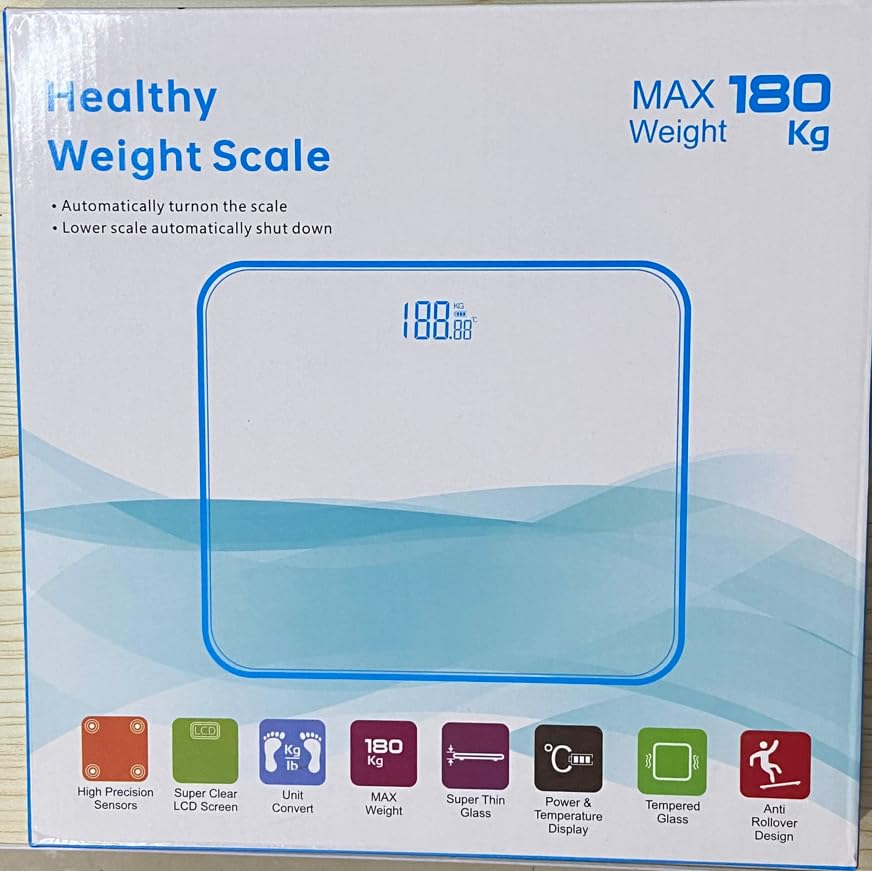 Digital Weight Machine | Electronic Weighing Scale for Home & Personal Use