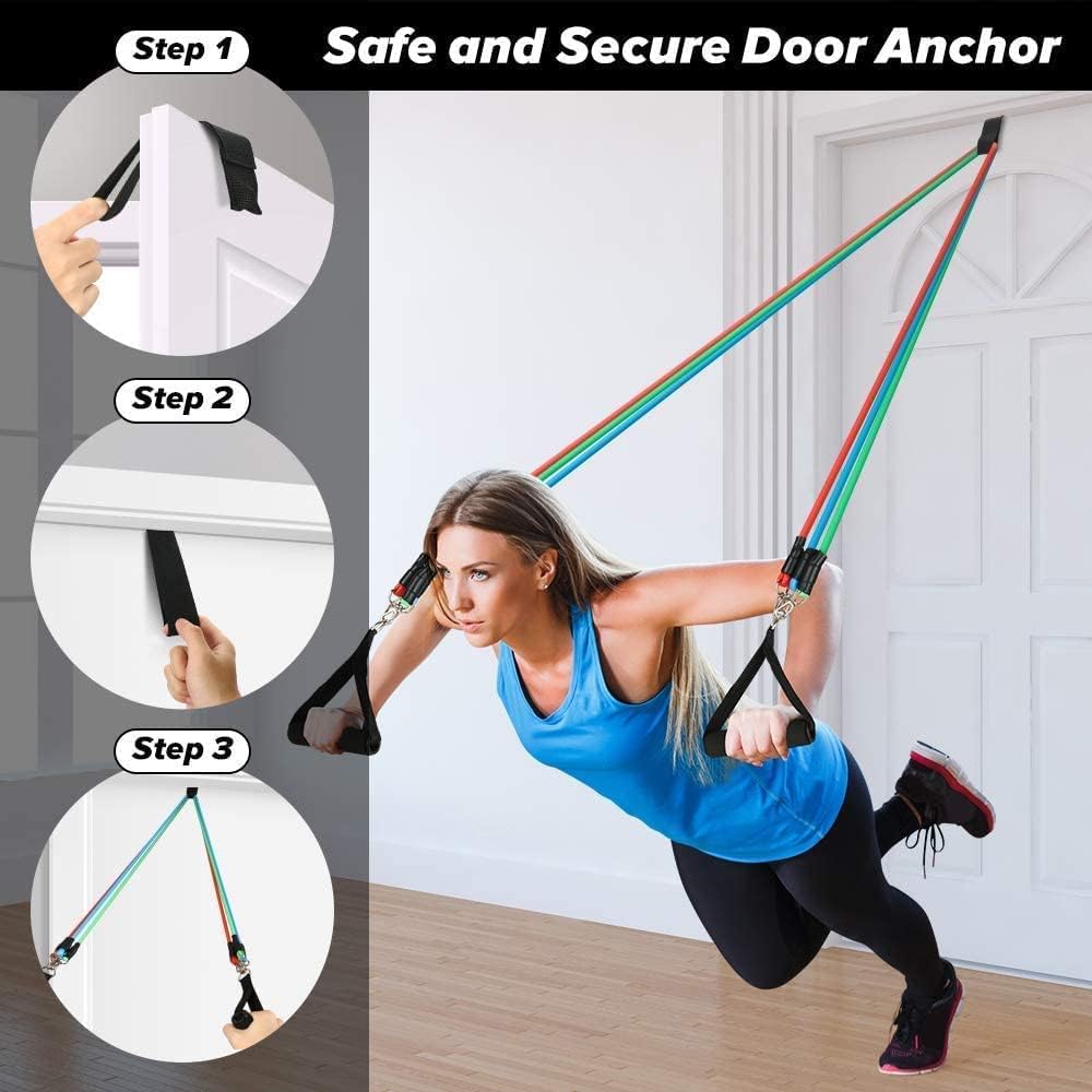 Resistance Bands Set, for Training,Home Workouts 11PCS Set
