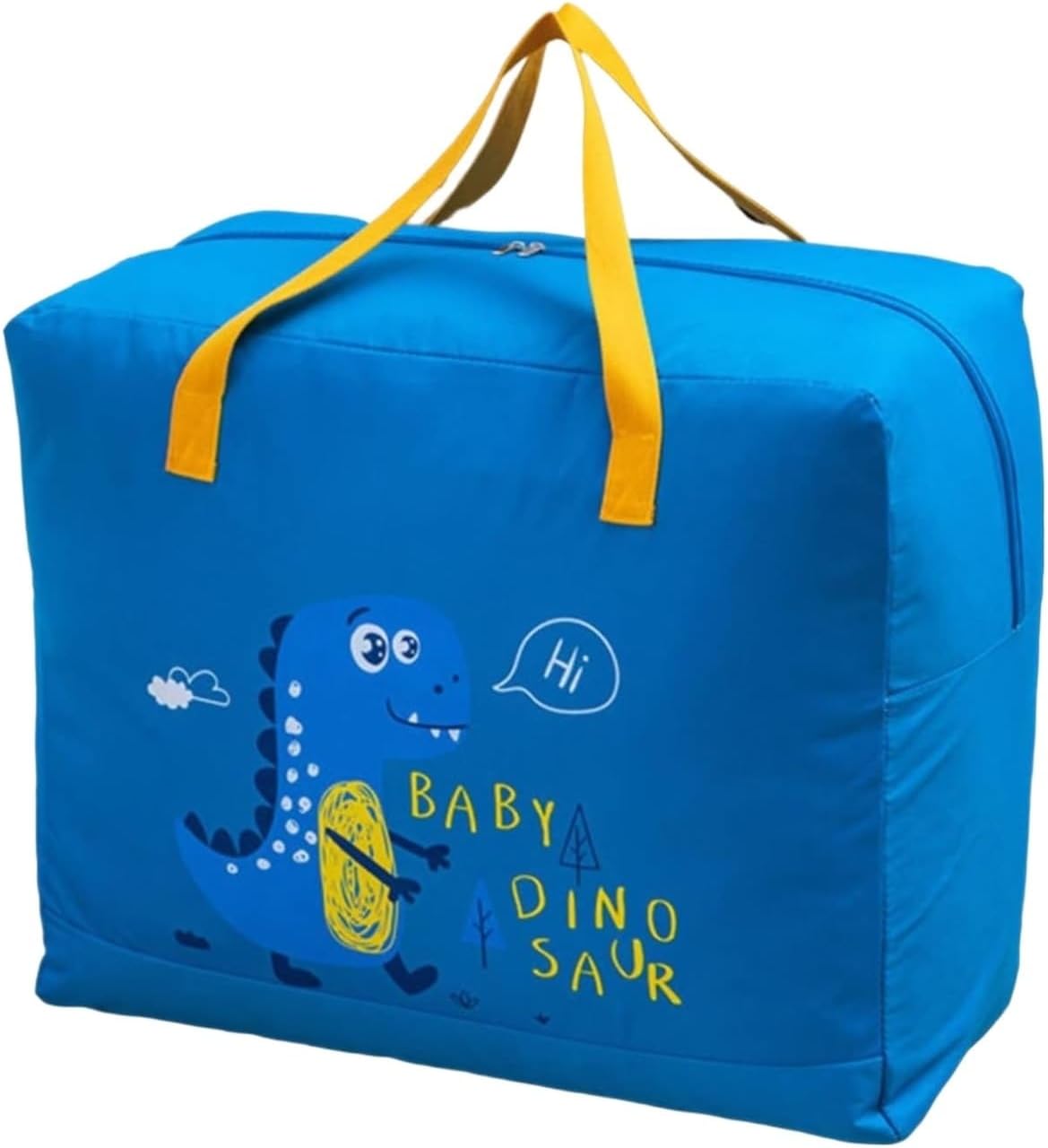 Clothes Storage Bags with Zipper and Handle, Space Saving Closet Bags