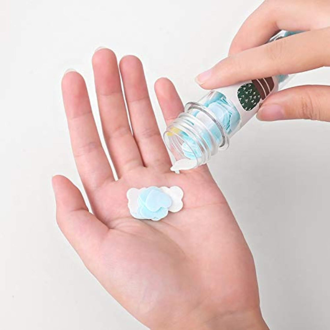 Paper Soap in Tube-Shaped Bottle – Clean, Soft, and Travel-Friendly Disposable Hand Wash Sheets