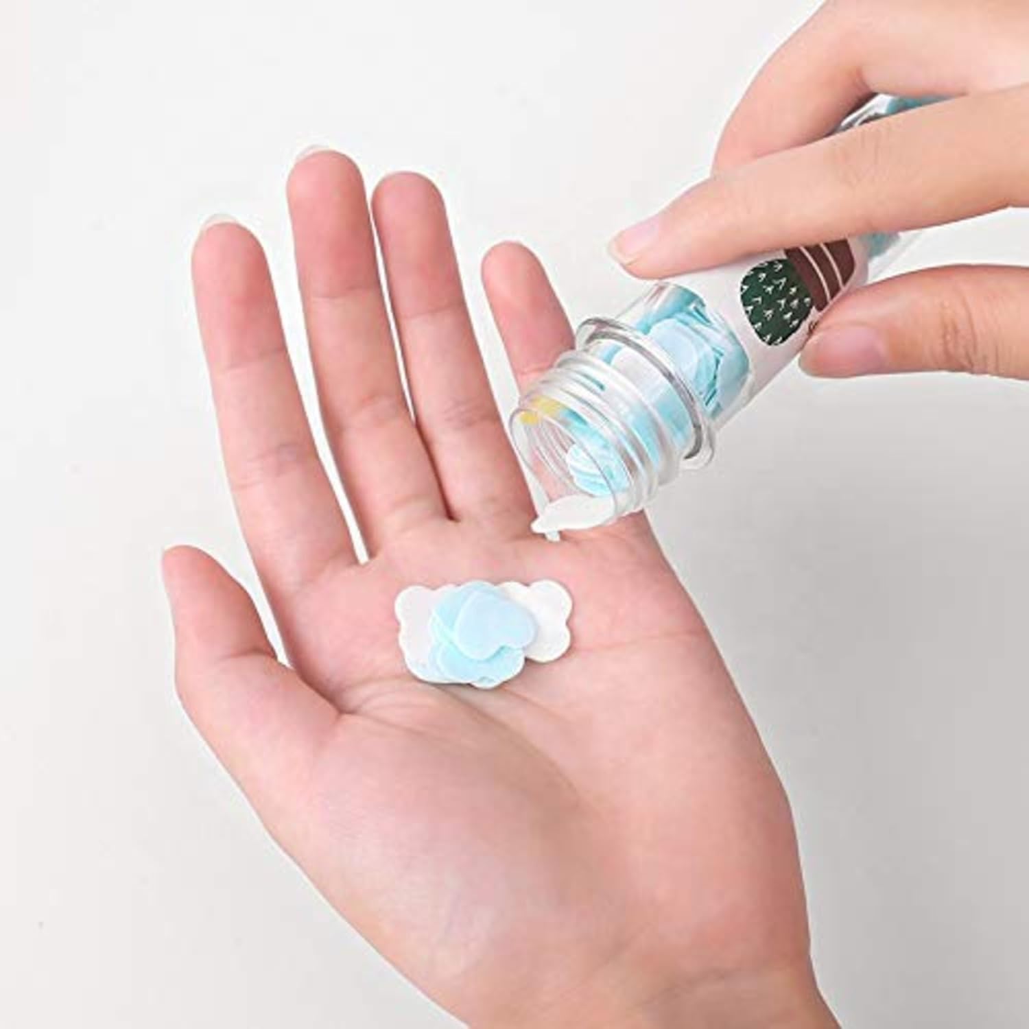 Paper Soap in Tube-Shaped Bottle – Clean, Soft, and Travel-Friendly Disposable Hand Wash Sheets