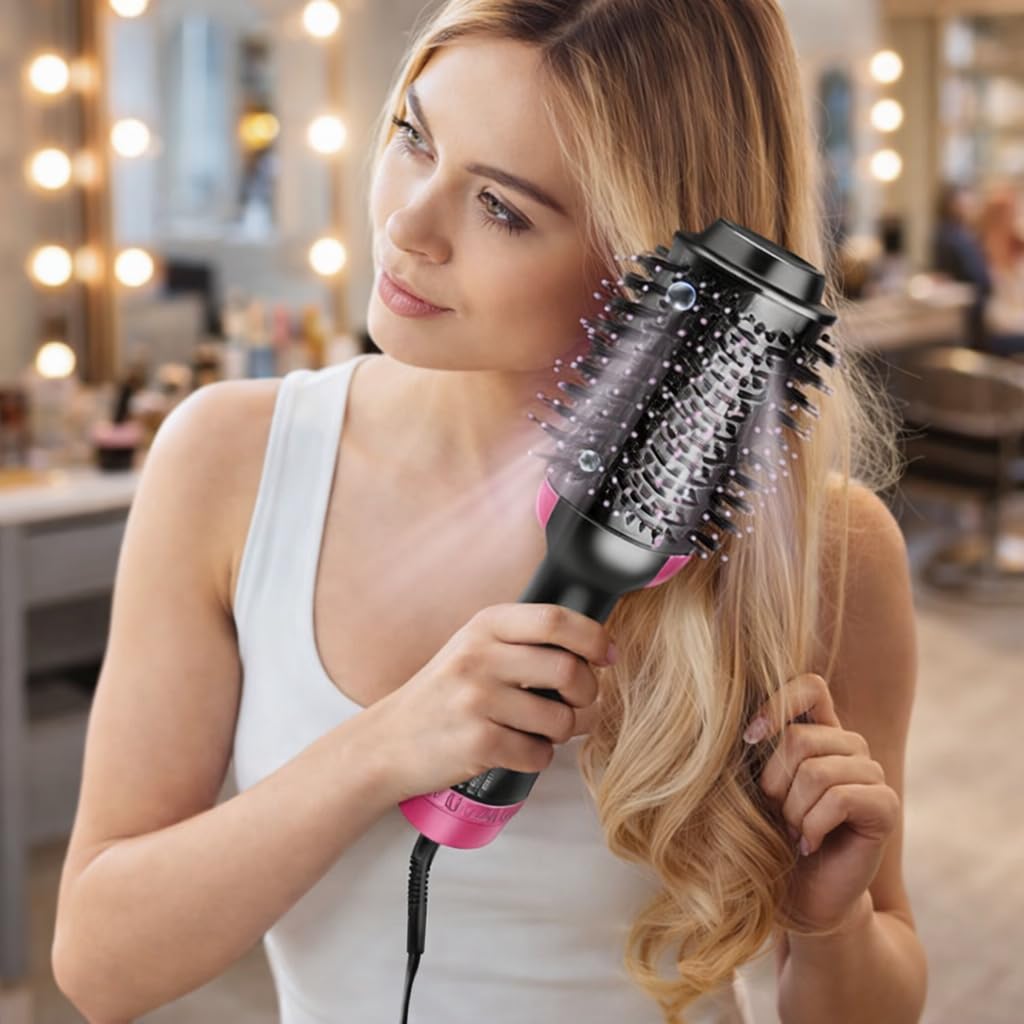 Hot Air Brush for Hair Blow Dryer Volumizer Straightening & Styling - image 2