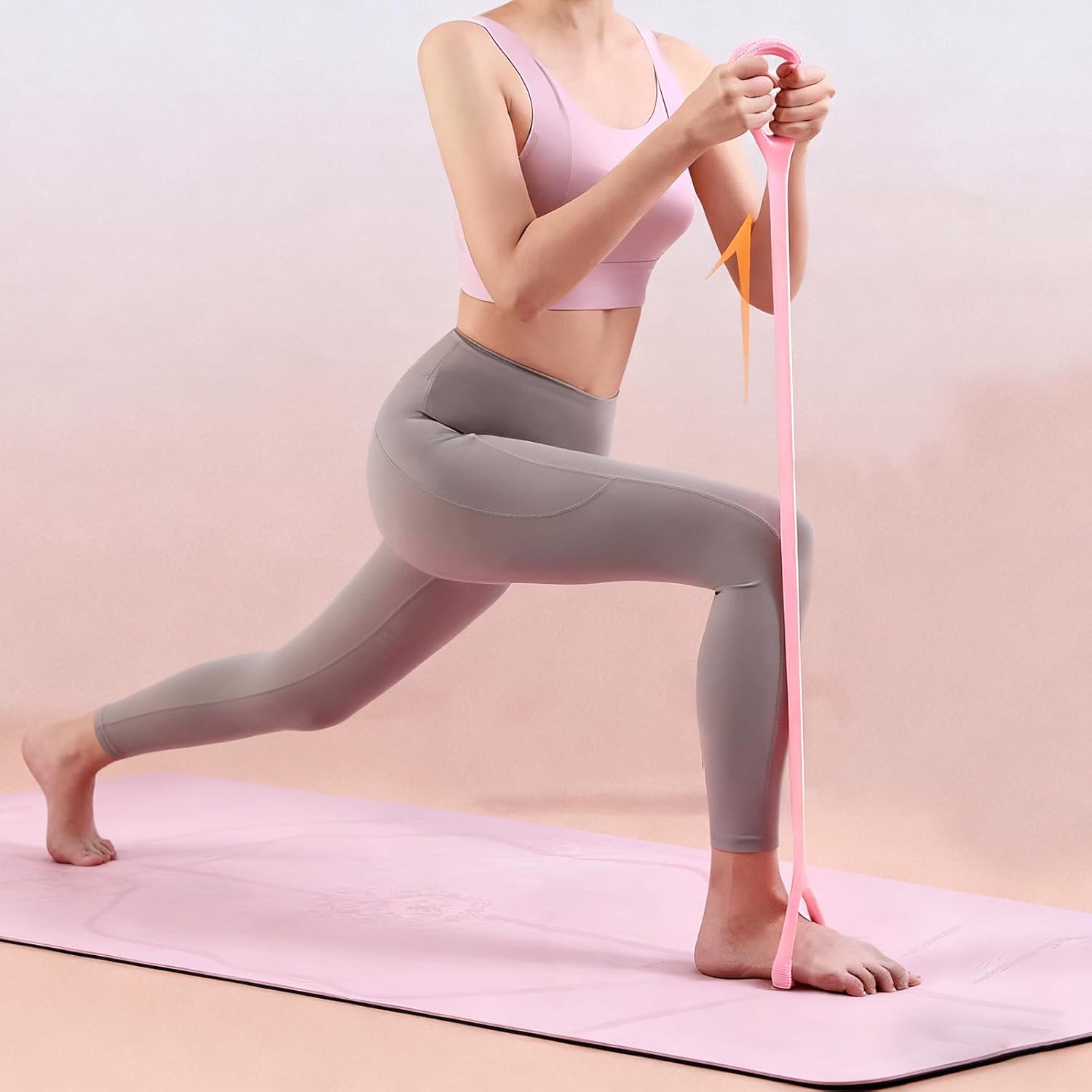 Resistance Band, Arm Back Shoulder Exercise Elastic Rope Stretch Fitness Band
