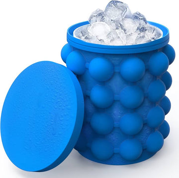2 in 1 Large Silicone Ice Cube Maker