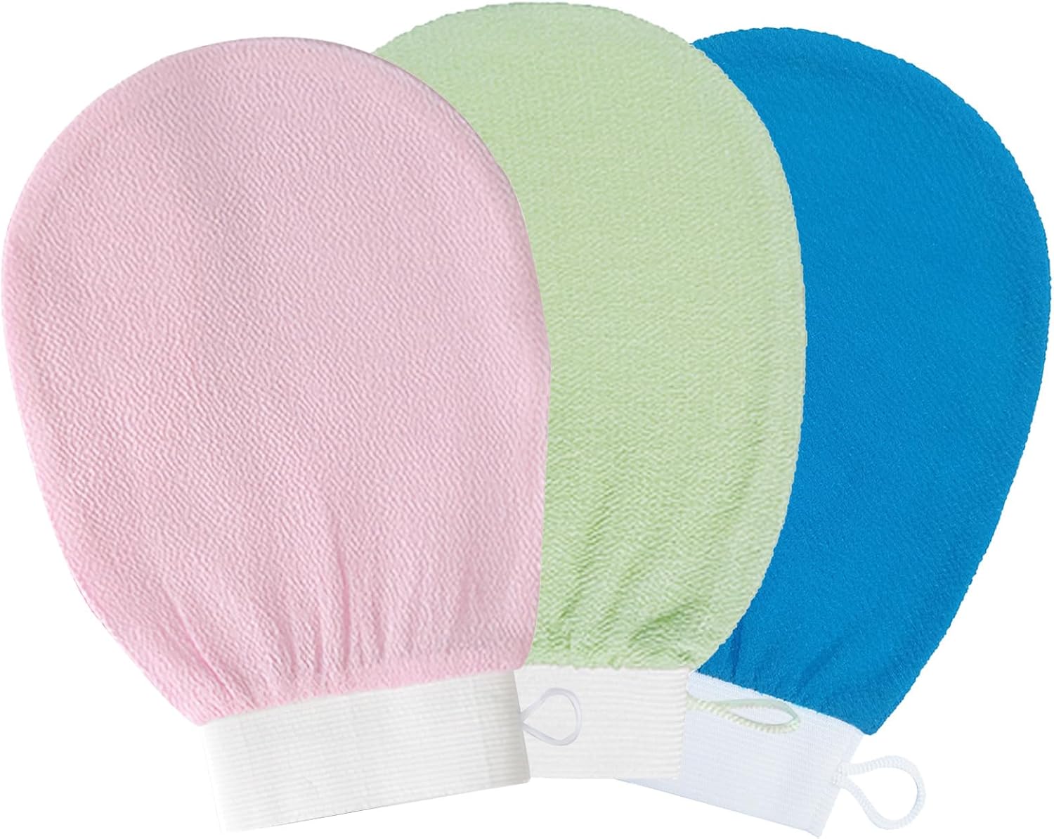 Exfoliating Gloves Scrub Mitt Beauty, Premium Scrub Wash Mitt for Bath or Shower