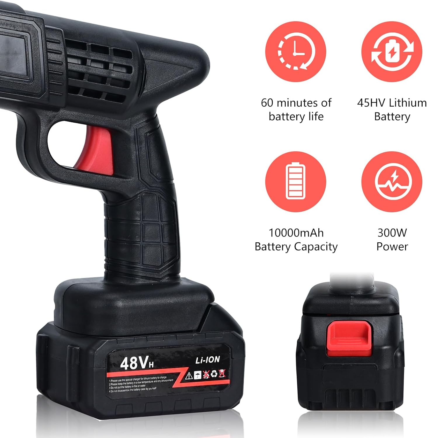 Wash Your Car at Home in Minutes - No Expensive Service Needed 💦      Powerful 30Bar Pressure Gun with Battery - Clean Cars, Bikes, Solar Panels & More! - image 2