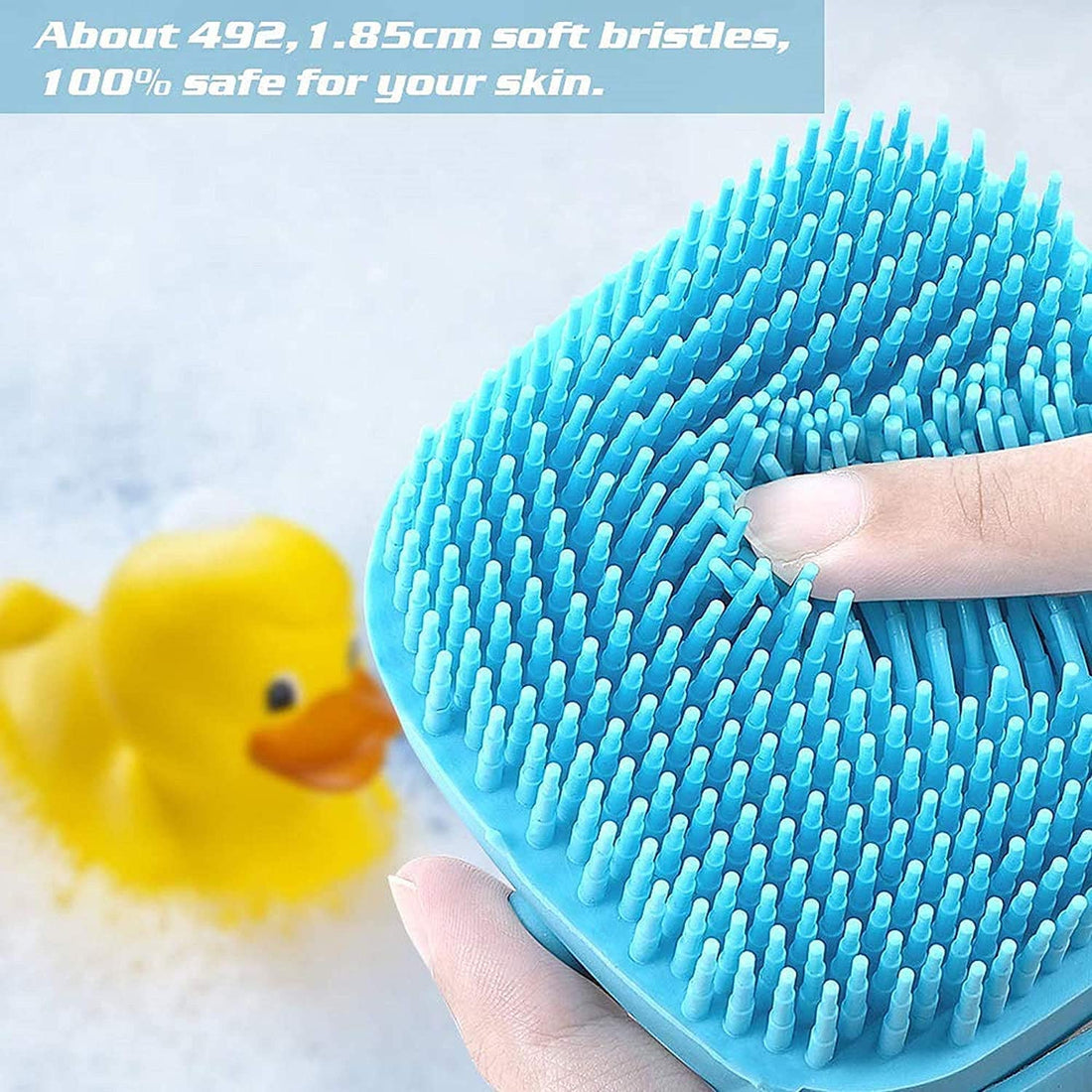 Bath Brush - Sponge with Soap Dispenser