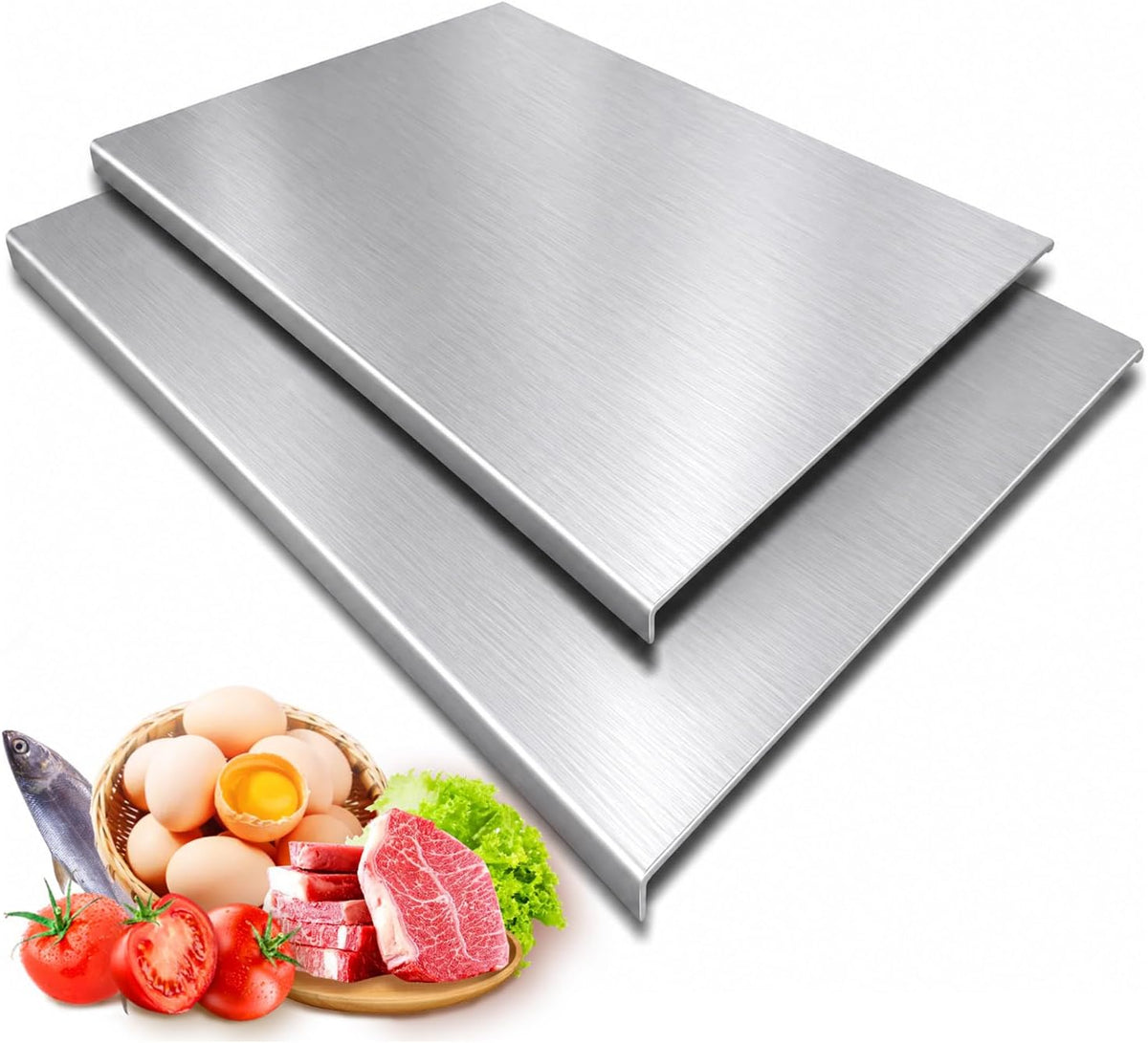 Stainless Steel Cutting Board | Durable Metal Chopping Board