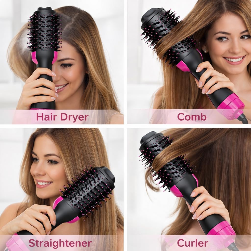 Hot Air Brush for Hair Blow Dryer Volumizer Straightening & Styling - image 3