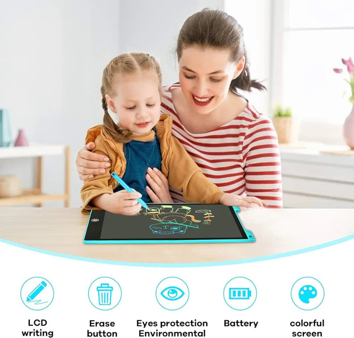 LCD Writing Tablet : 16 Inch Colorful Drawing Tablet Kids Erasable Writing Pad Learning Birthday Gifts - image 5