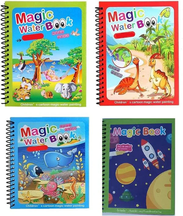Magic Water Coloring Book For Kids. (random Color) - image 5