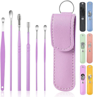 6 pcs Ear Wax Removal Kit-Stainless Steel Tool