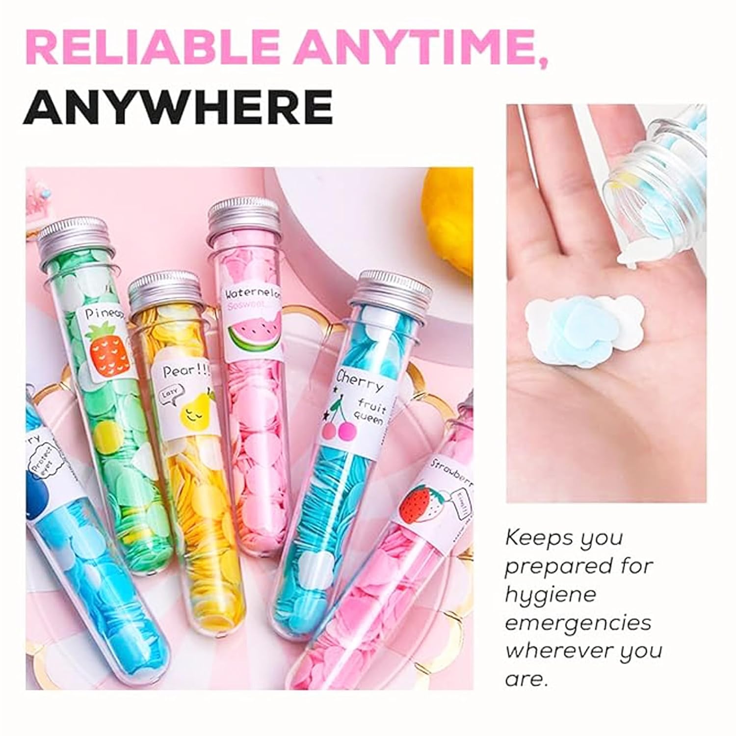 Paper Soap in Tube-Shaped Bottle – Clean, Soft, and Travel-Friendly Disposable Hand Wash Sheets