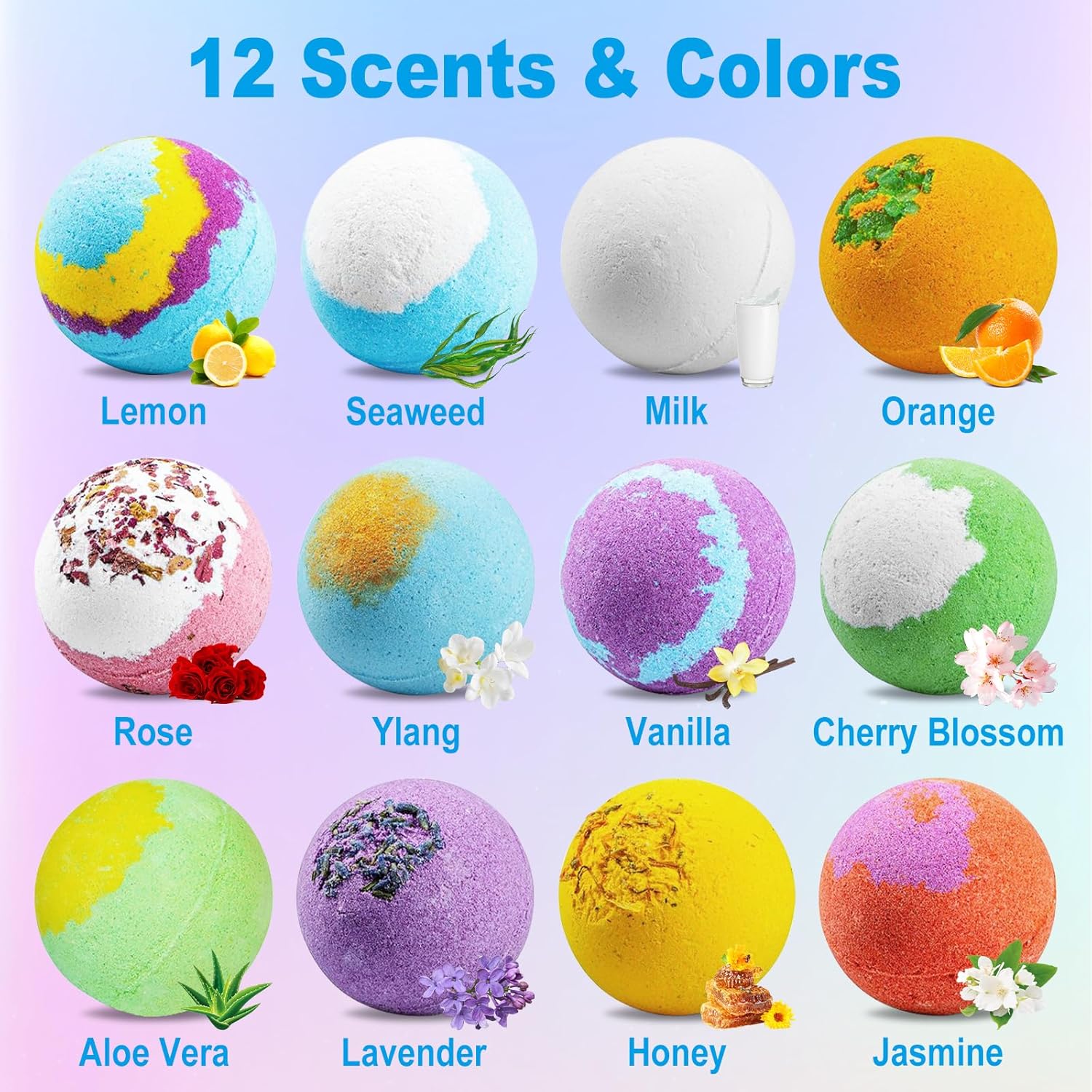 Bath Bombs with Surprise Spring Inside