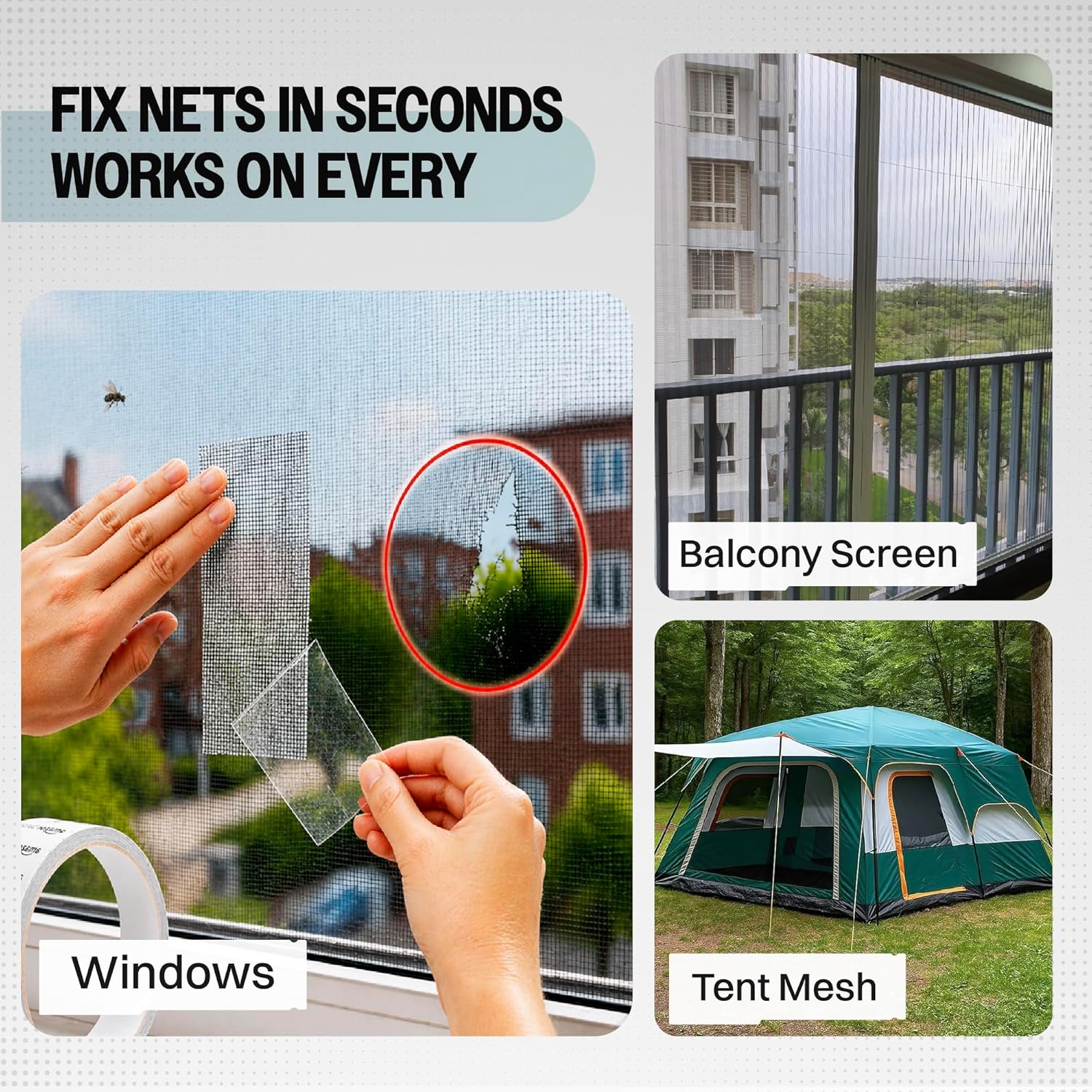 Window Screen Repair Mosquito Net Tape