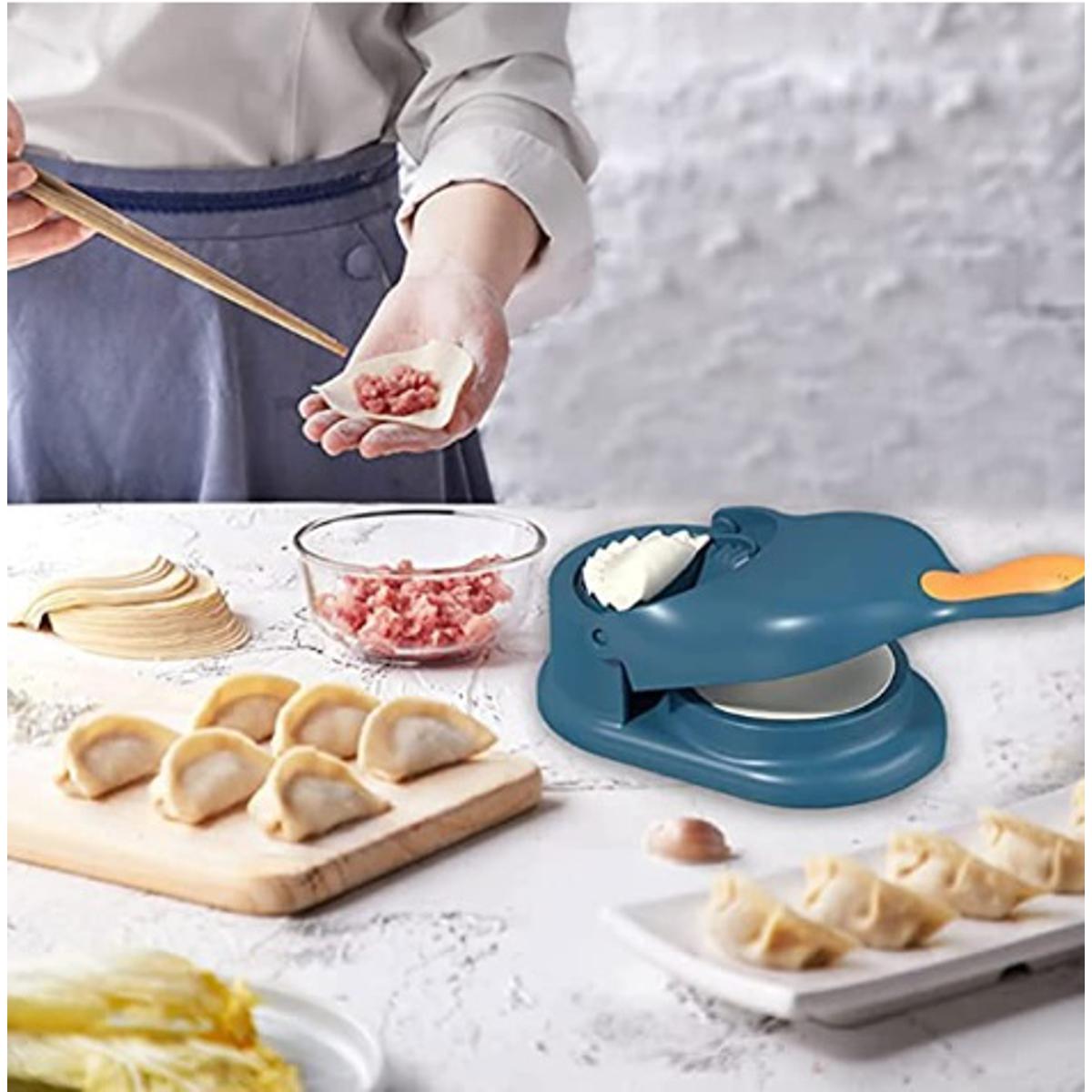 2 in 1 Dumpling and Samosa Press, Momo Maker, Gujiya Maker Machine, Momo Maker Machine. - image 2