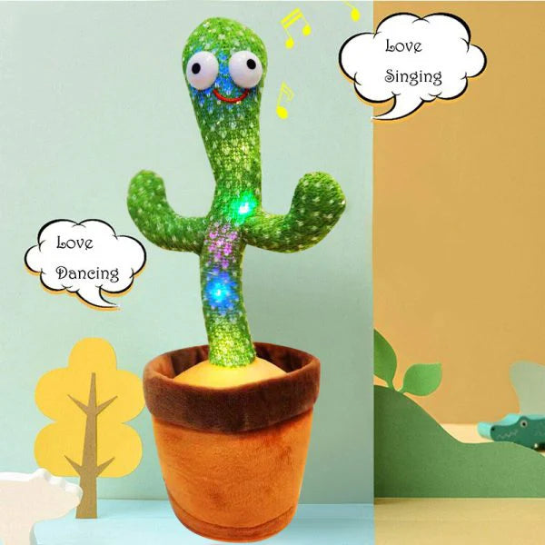 Cute Dancing and Talking Cactus Toy - image 3