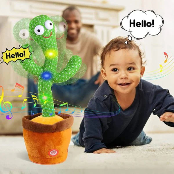 Cute Dancing and Talking Cactus Toy - image 2