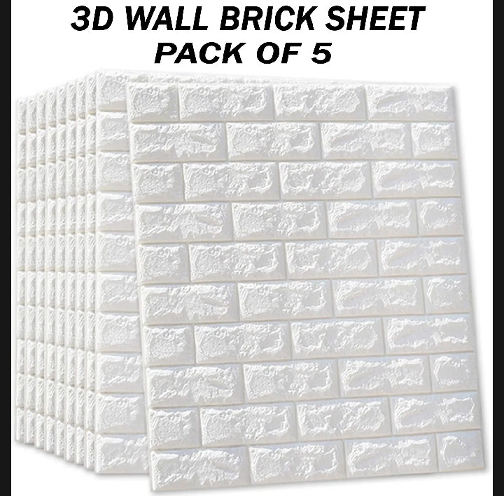 3d Foamic Water Proof Brick Sheet