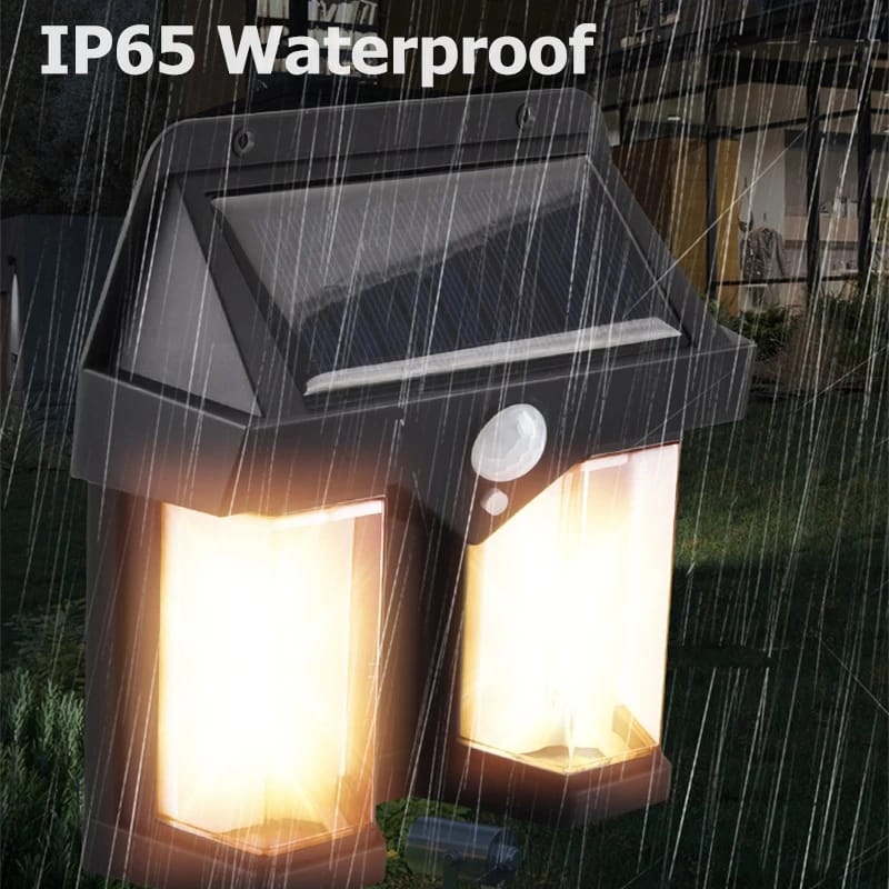 Human Body Induction Light Solar Senser Light Operated Outdoor Wall Lamps Home Decorative Wall Lamp - image 6