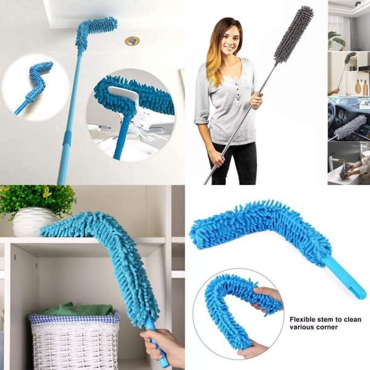 Flexible Fan Cleaning Duster for Multi-Purpose Cleaning with Long Rod - image 3