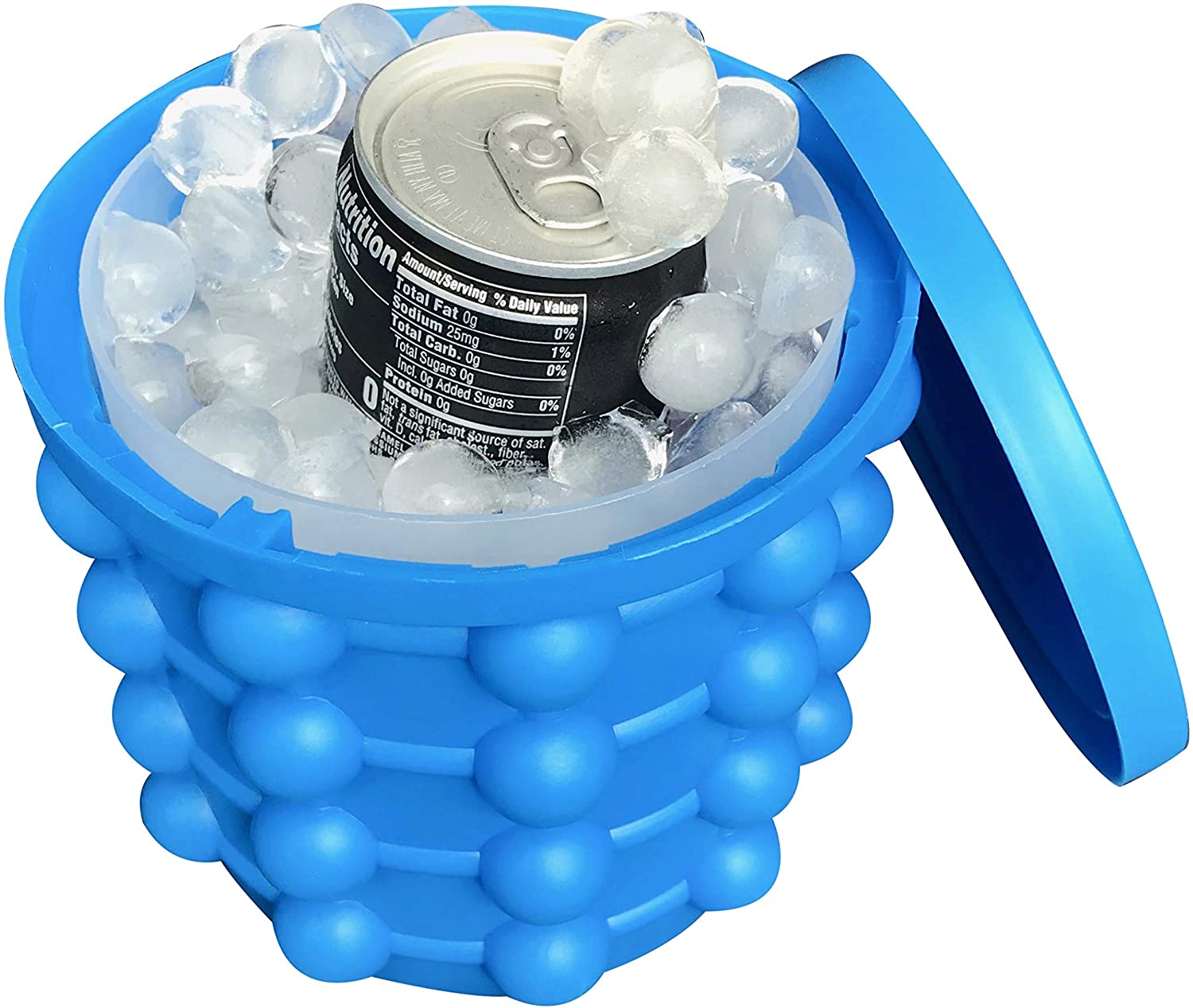 2 in 1 Large Silicone Ice Cube Maker - image 4