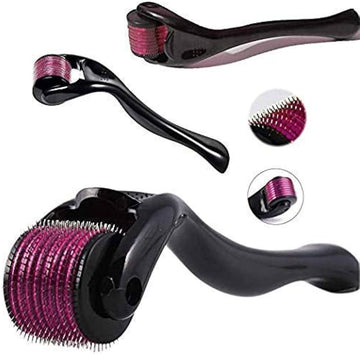 SP Dealz Derma Roller 0.5mm – 540 Titanium Micro Needle Skin & Scalp Care Roller