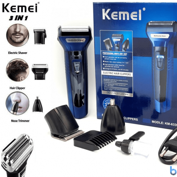 Kemei KM-6330 3 in 1 Trimmer - image 5