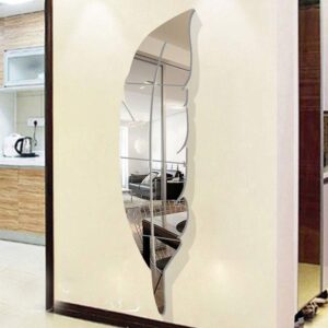 3D Acrylic Decor Mirror Wall Sticker for Dining Room Wall Decor