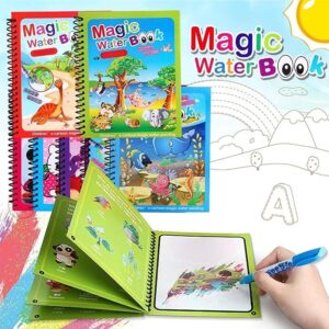 Magic Water Coloring Book For Kids. (random Color)